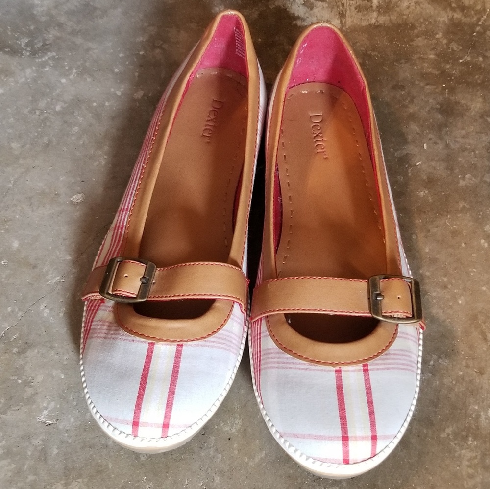 DEXTER plaid ballet flats - Picture 2 of 5